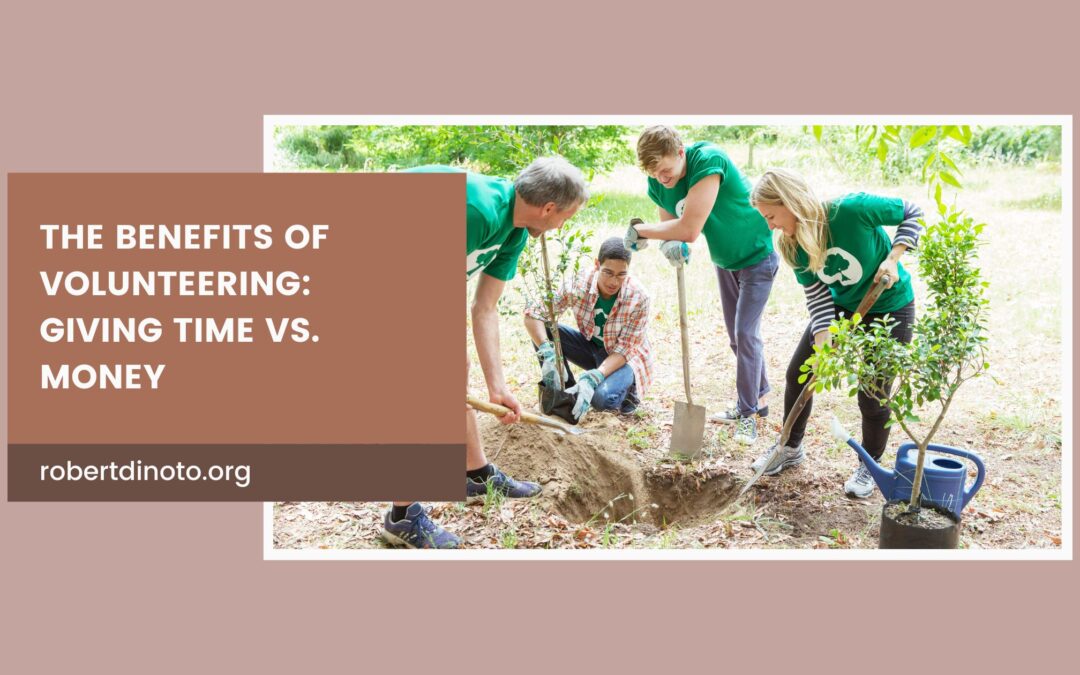 The Benefits of Volunteering: Giving Time vs. Money